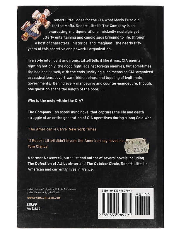 The Company: A Novel of the CIA - Littell, Robert - Jännitys ja dekkarit - 10105415597 - 1