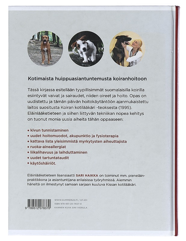 Koiran uusi kotilääkäri - Sari Haikka - Tietokirjat ja oppaat - 10105415609 - 1