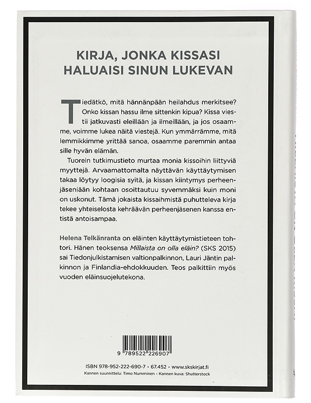 Millaista on olla kissa? - Telkänranta, Helena - Tietokirjat ja oppaat - 10105415646 - 1