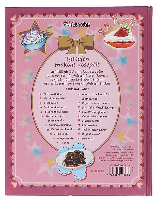 Tyttöjen makeat reseptit - Jaakonen, Kati - Lastenkirjat - 10105415656 - 1