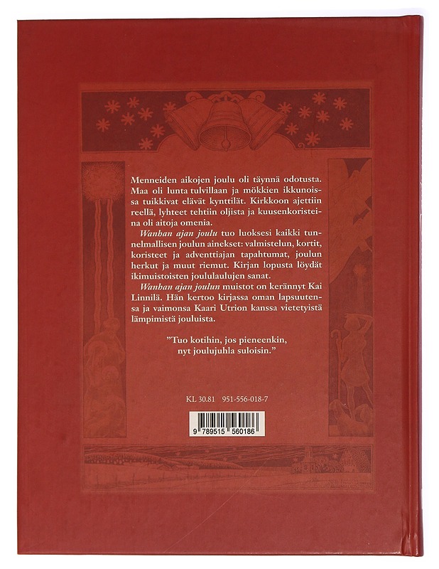 Wanhan ajan joulu : tule joulu kultainen - Linnilä, Kai - Joulukirjat - 10105415681 - 1