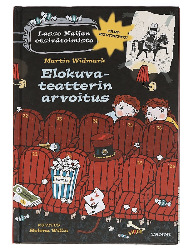 Lasse-Maijan etsivätoimisto : Elokuvateatterin arvoitus - Widmark, Martin - Lastenkirjat - 10105415684 - 0