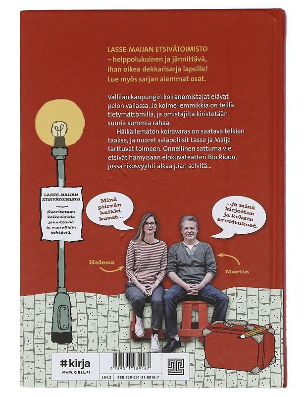 Lasse-Maijan etsivätoimisto : Elokuvateatterin arvoitus - Widmark, Martin - Lastenkirjat - 10105415684 - 1