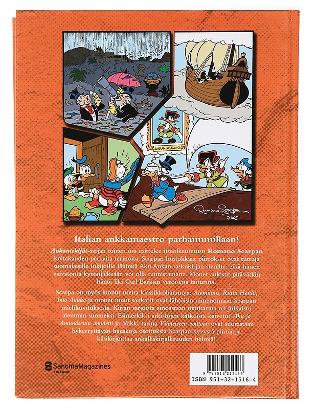 Walt Disney: Ankantekijät : Lentävä skotlantilainen - Scarpa, Romano - Sarjakuvat - 10105415692 - 1