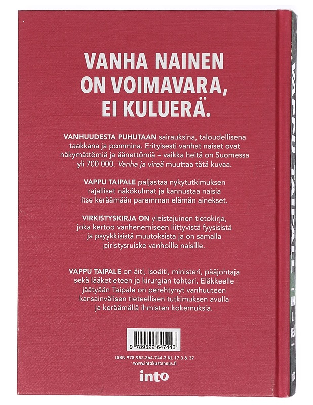 Vanha ja vireä - Vappu Taipale - Tietokirjat ja oppaat - 10105415702 - 1