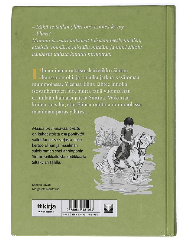 Maalla on mukavaa, Sinttu - Hallberg, Lin - Lastenkirjat - 10105415705 - 1
