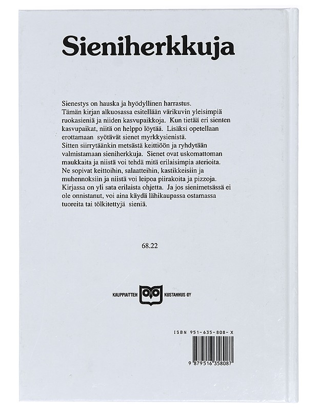 Sieniherkkuja - Goda spumbar & läckra rätter - Ruokakirjat - 10105415716 - 1