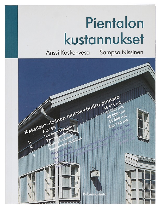 Pientalon kustannukset - Koskenvesa, Anssi - Tietokirjat ja oppaat - 10105415722 - 0