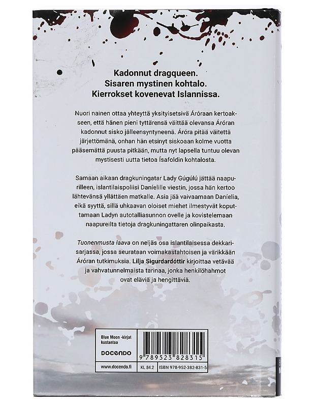 Kuolonmusta laava - Lilja Sigurðardóttir - Jännitys ja dekkarit - 10105415726 - 1