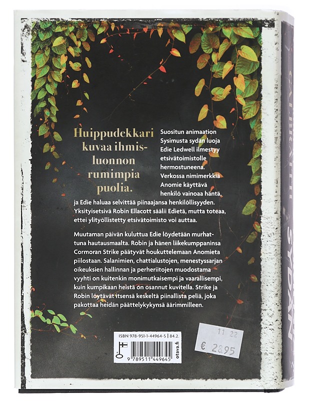 Sysimusta sydän - Galbraith, Robert - Jännitys ja dekkarit - 10105415740 - 1