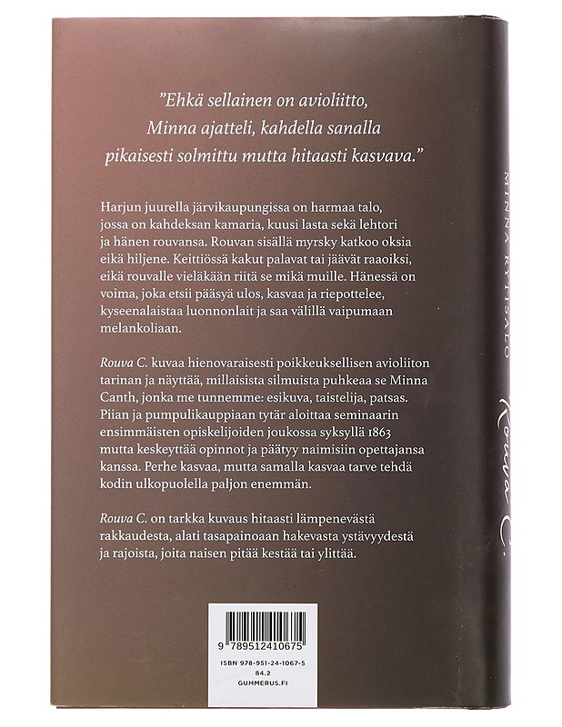Rouva C. - Minna Rytisalo - Elämäkerrat ja muistelmat - 10105415751 - 1