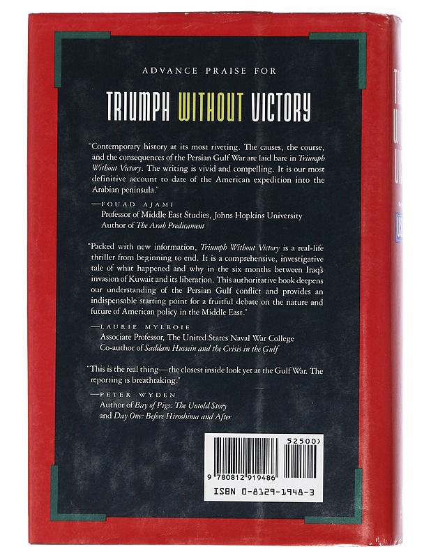 Triumph Without Victory - U.S. News & World Report - Historiakirjat - 10105415743 - 1
