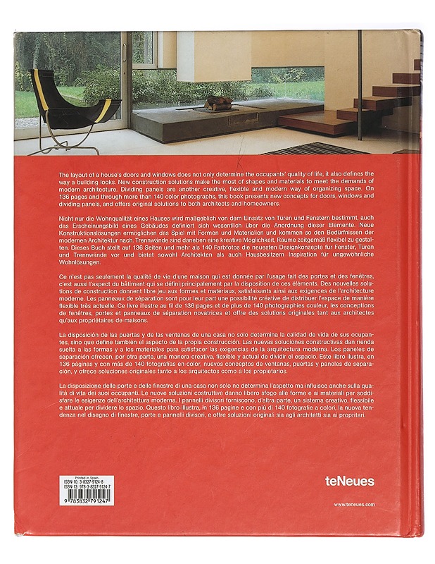 Door & window design - Corcuera, Antonio - Tietokirjat ja oppaat - 10105415758 - 1