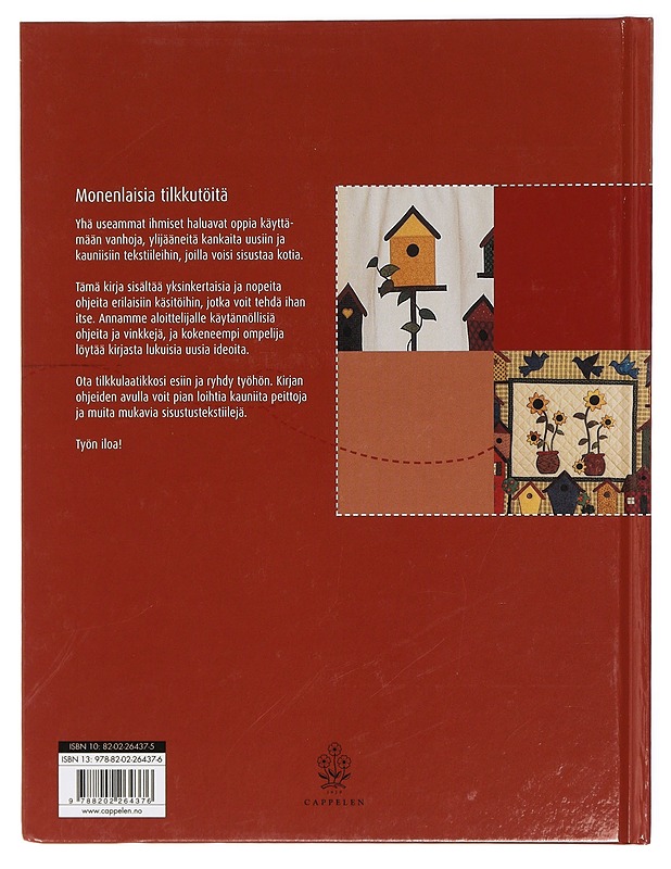 Hauskoja tilkkutöitä aloittelijalle - House,Marie-France - Tietokirjat ja oppaat - 10105415778 - 1