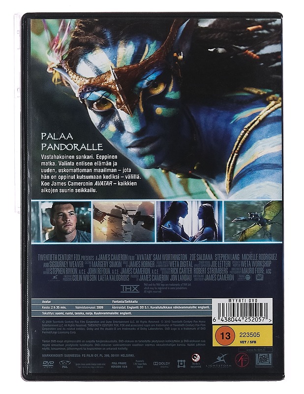 Avatar - DVD - DVD-elokuvat - 10105415809 - 1