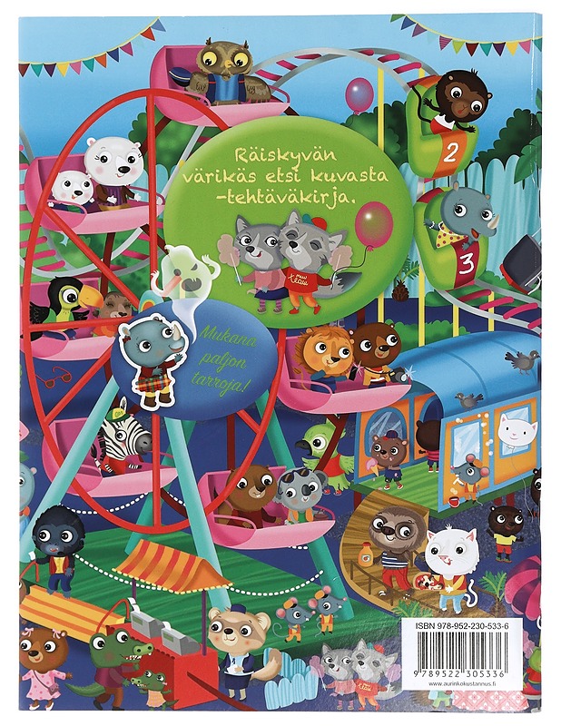 Vilskettä ja vilinää : Lomalla -Eleonora Barsotti - Lastenkirjat - 10105415826 - 1