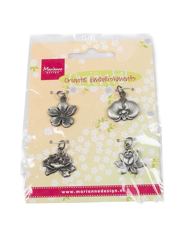 MARIANNE DESIGN amuletti, 4 kpl - Askartelu - 10105415851 - 0