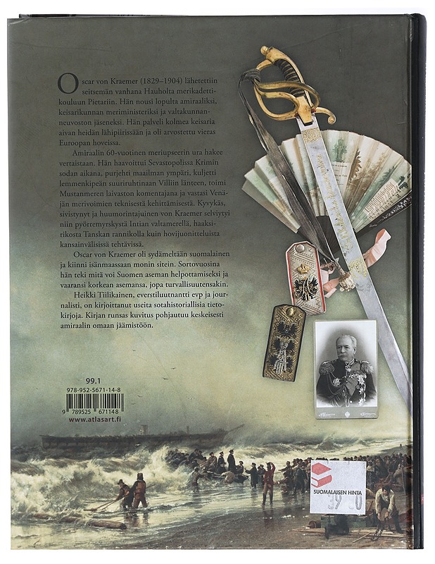 Tsaarin amiraali : suomalainen Oscar von Kraemer - Heikki Tiilikainen - Elämäkerrat ja muistelmat - 10105415882 - 1