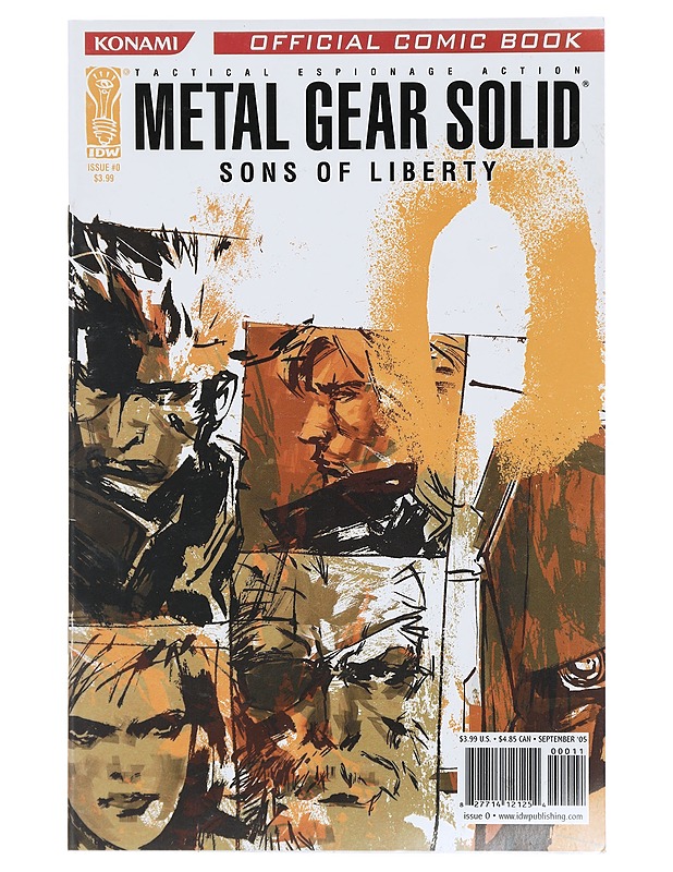 Metal gear solid : Sons of liberty ; issue #0 - Kris Oprisko - Sarjakuvat - 10105415885 - 0
