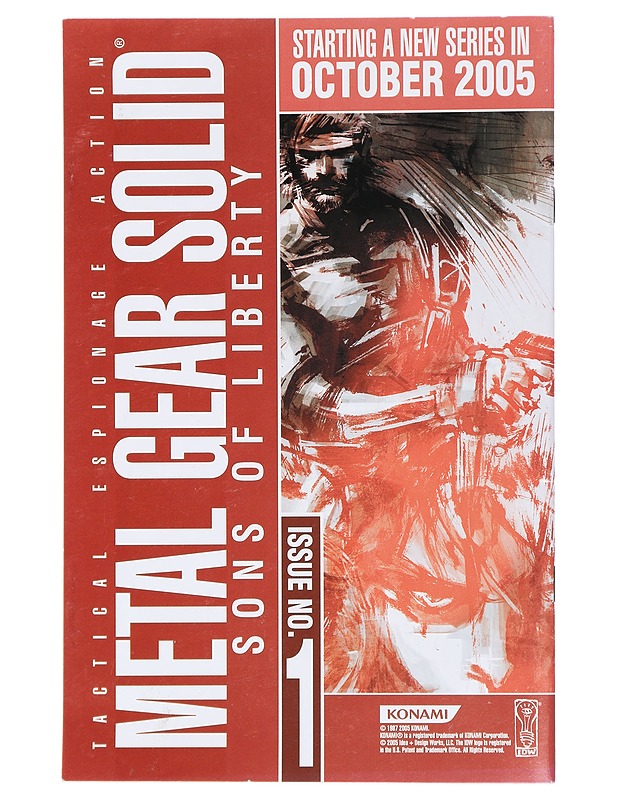 Metal gear solid : Sons of liberty ; issue #0 - Kris Oprisko - Sarjakuvat - 10105415885 - 1