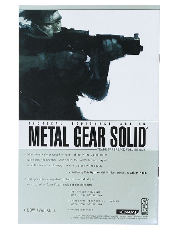 Metal gear solid : issue #11 - Kris Oprisko - Sarjakuvat - 10105415899 - 1