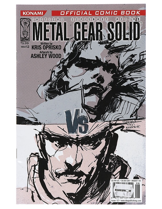 Metal gear solid : issue #12 - Kris Oprisko - Sarjakuvat - 10105415911 - 0