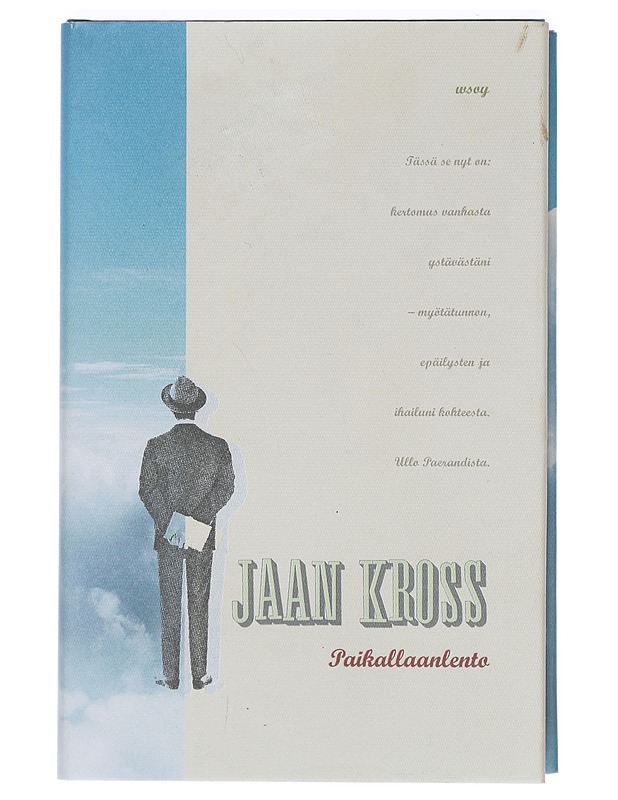 Paikallaanlento : Ullo Paerandin romaani - Kross, Jaan - Romaanit ja novellit - 10105415919 - 0