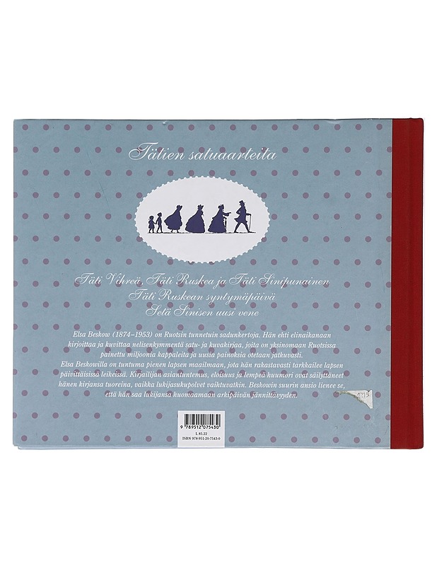 Tätien satuaarteita - Beskow, Elsa - Lastenkirjat - 10105415925 - 1