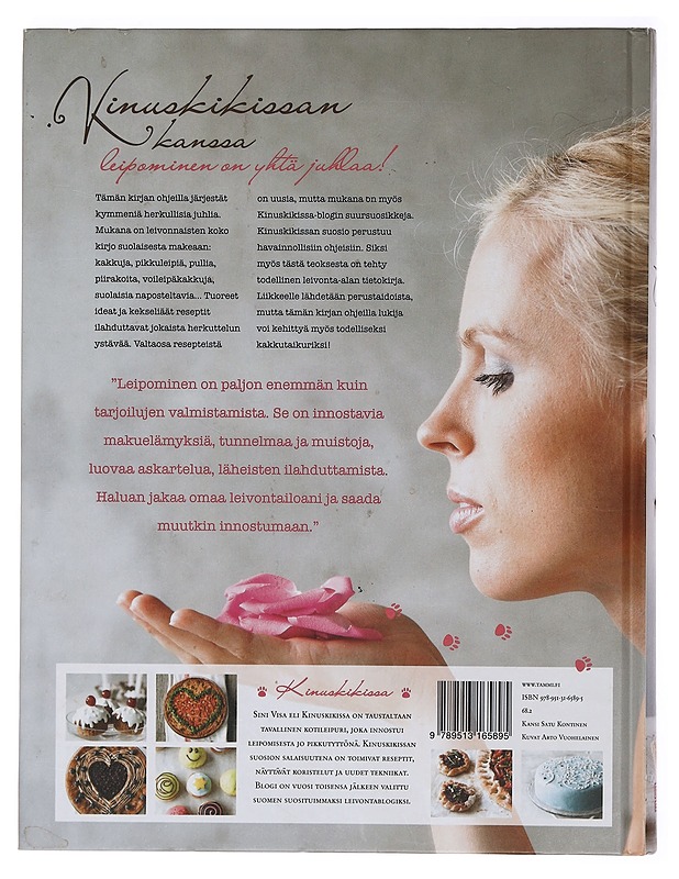 Kinuskikissa leipoo : tervetuloa juhliin! - Visa, Sini - Ruokakirjat - 10105415932 - 1