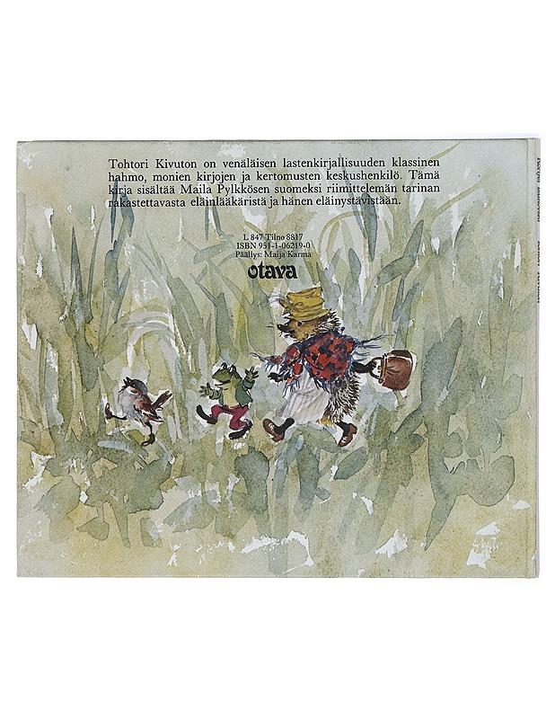 Kornei Tsukovski : Tohtori Kivuton - Lastenkirjat - 10105415936 - 1