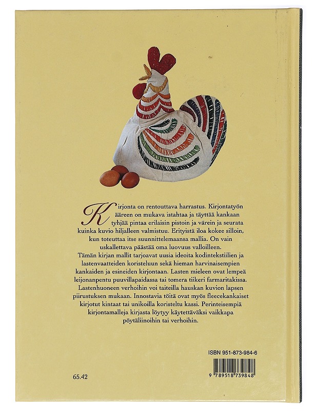 Kirjomalla kauneutta arkeen - Gunnars, Anita - Tietokirjat ja oppaat - 10105415940 - 1