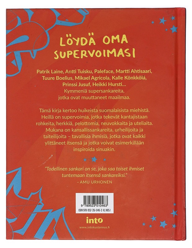 Sankaritarinoita pojille (ja kaikille muille) - Jäkkö, Emmi - Elämäkerrat ja muistelmat - 10105415947 - 1