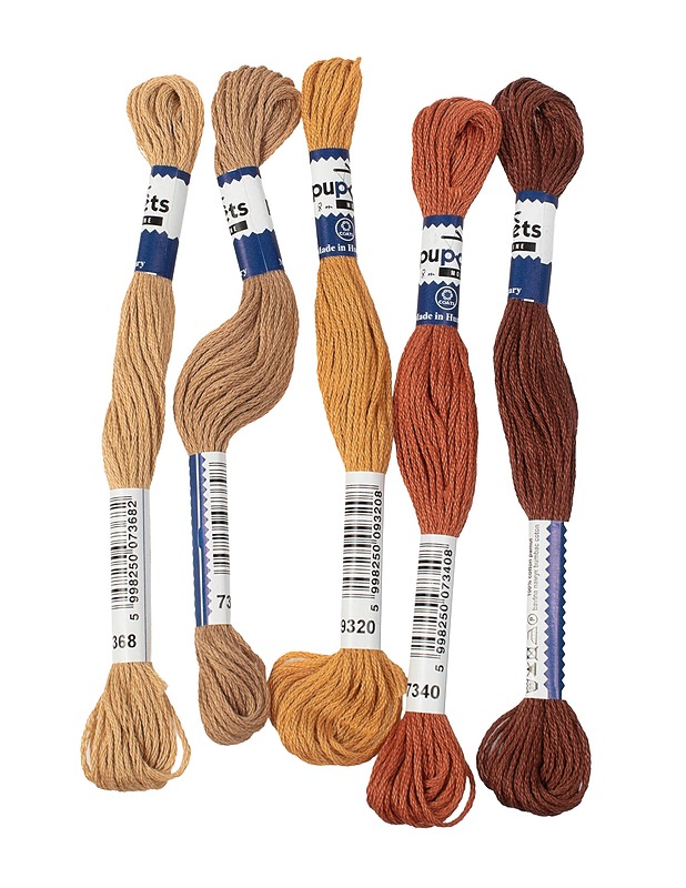 Kirjontalanka, 5 kpl - Käsityö - 10105415953 - 0