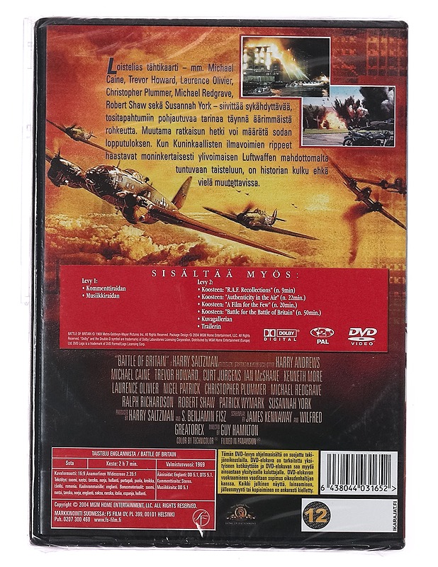 Taistelu Englannista - DVD - DVD-elokuvat - 10105415964 - 1