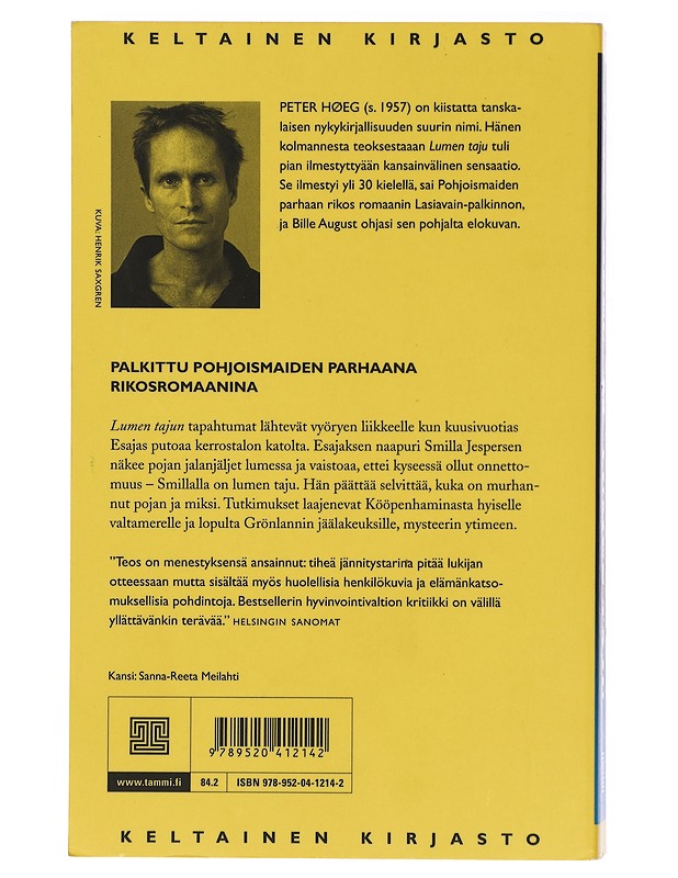 Lumen taju - Høeg, Peter - Romaanit ja novellit - 10105415972 - 1