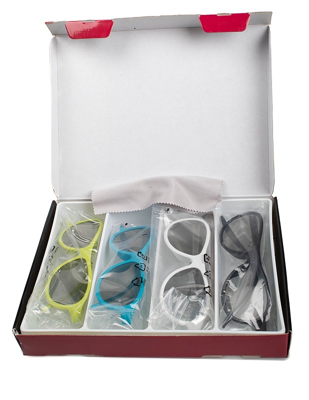 LG Cinema 3D-lasit, 4 kpl - Muut urheiluvälineet ja vapaa-aika - 10105415974 - 1