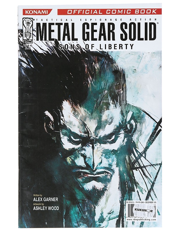 Metal gear solid : Sons of liberty ; issue #3 - Alex Garner - Sarjakuvat - 10105416003 - 0