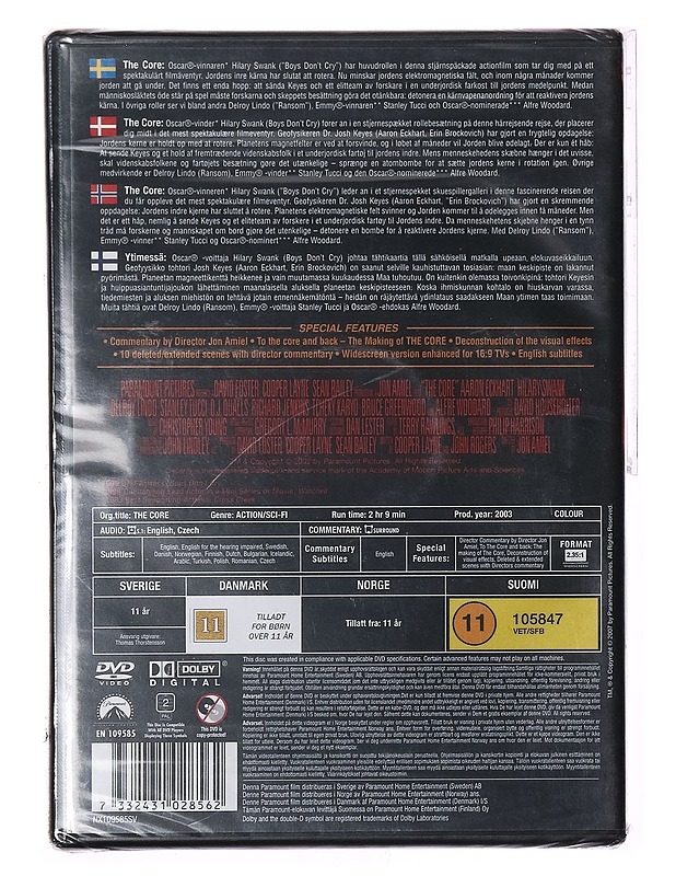 The Core - DVD - DVD-elokuvat - 10105416011 - 1