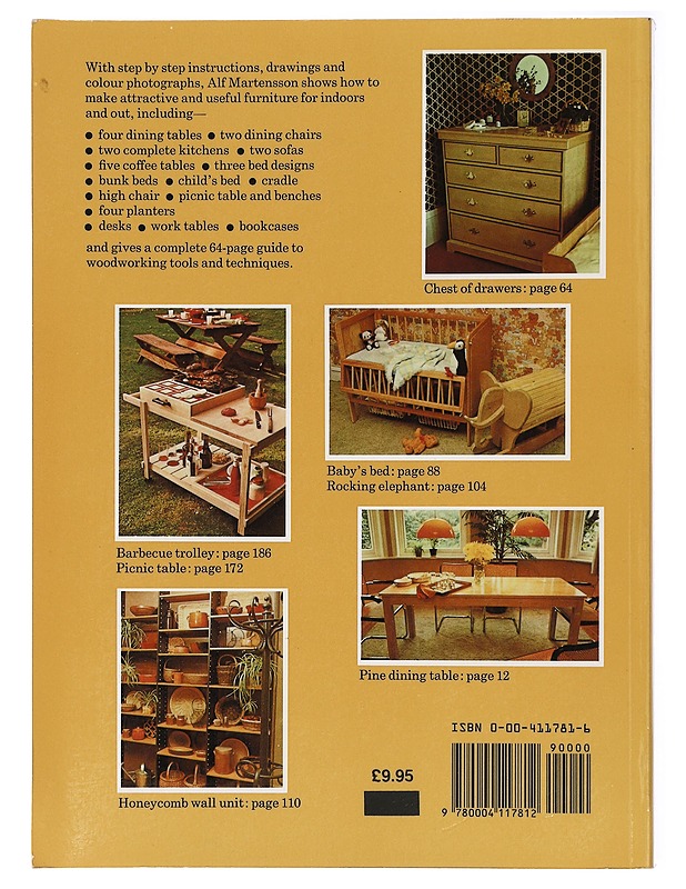 Alf Martensson's Book of Furniture Making - Martensson, Alf - Tietokirjat ja oppaat - 10105416013 - 1