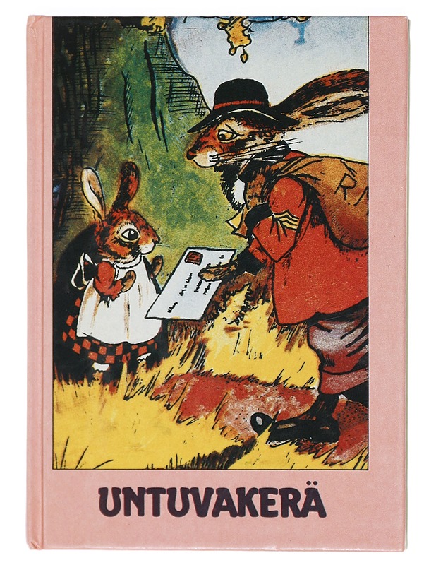 Untuvakerä : kuvitettu tarina pienestä pikkuruisesta kaniininpoikasesta ; Karvakuono ja Luppakorva : kuvitettu tarina kahden koiran ihmeellisistä seikkailuista - Krohn, Helmi - Lastenkirjat - 10105416021 - 0