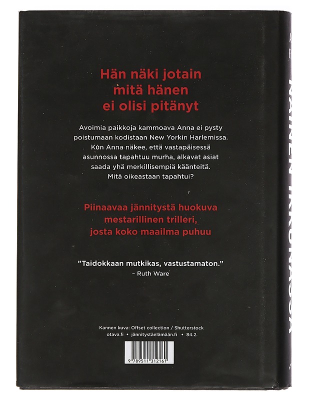 Nainen ikkunassa - Finn, A. J. - Jännitys ja dekkarit - 10105416030 - 1