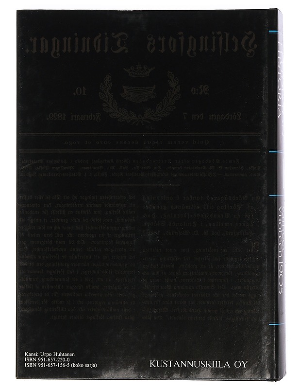 Suomen lehdistön historia 1-2-3 - Historiakirjat - 10105416036 - 1