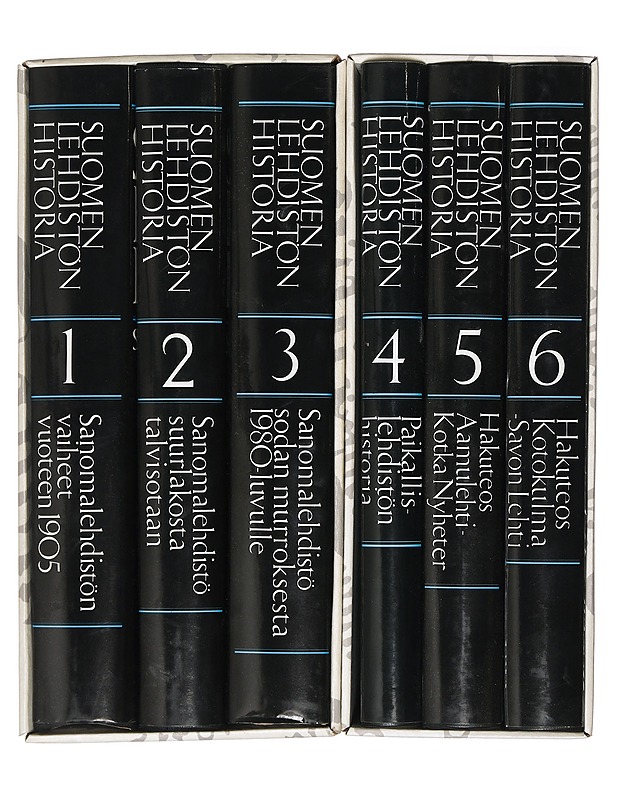 Suomen lehdistön historia 1-2-3 - Historiakirjat - 10105416036 - 2