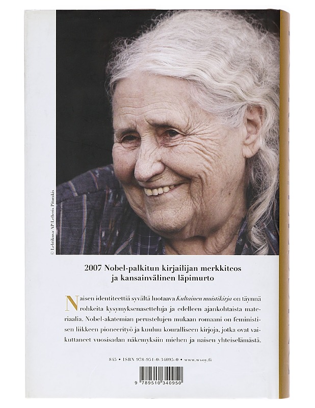 Kultainen muistikirja - Lessing, Doris - Romaanit ja novellit - 10105416044 - 1