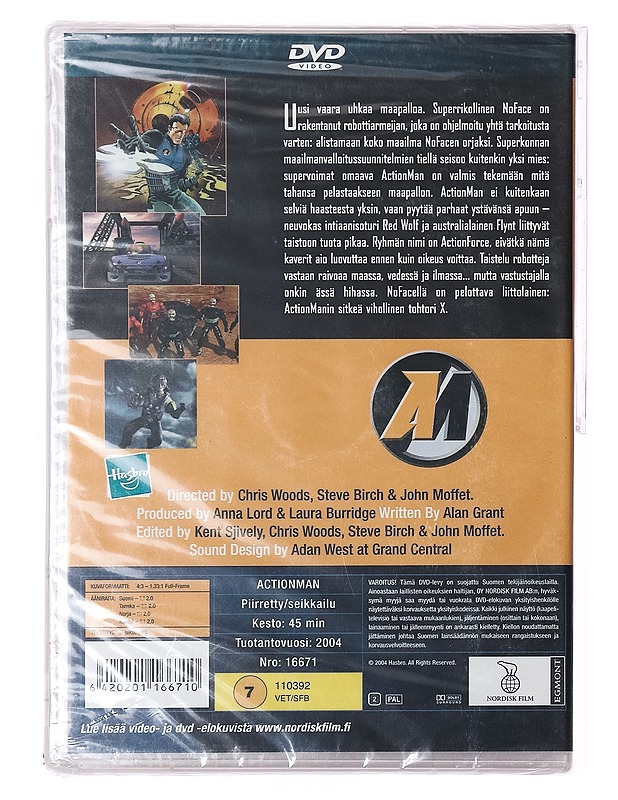 Action Man: Robot Attack - DVD - DVD-elokuvat - 10105416047 - 1