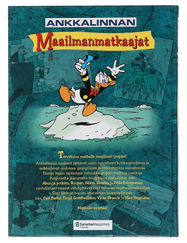 Ankkalinnan maailmanmatkaajat - Disney, Walt - Sarjakuvat - 10105416073 - 1