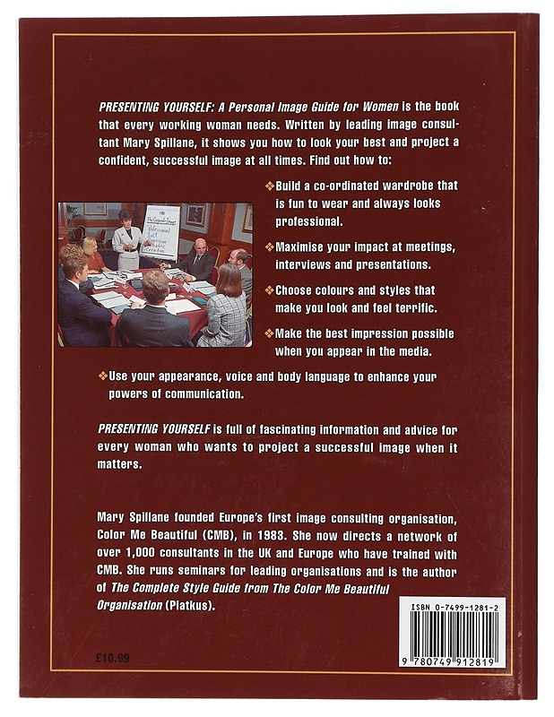 Presenting yourself : a personal image guide for women - Mary Spillane - Tietokirjat ja oppaat - 10105416101 - 1