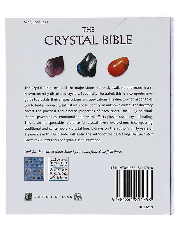 The Crystal Bible : a Definitive Guide to Crystals - Judy Hall - Tietokirjat ja oppaat - 10105416137 - 1