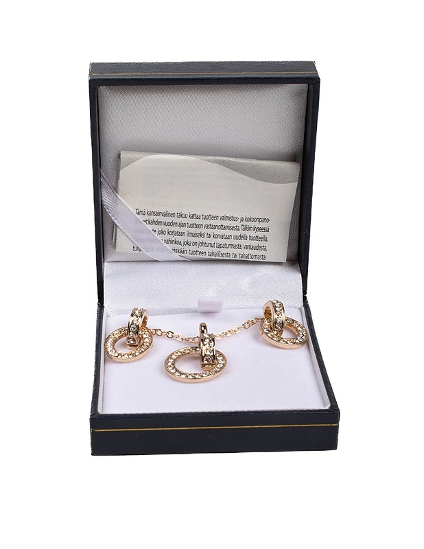 Kullanvärinen korusetti - Korut - 10105416141 - 0