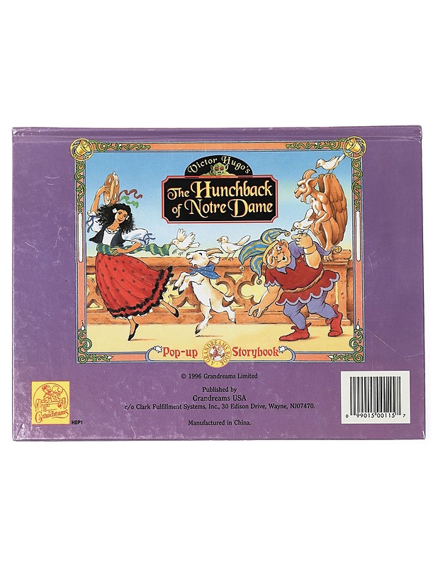 The Hunchback of notre dame - Victor Hugo - Lastenkirjat - 10105416145 - 1